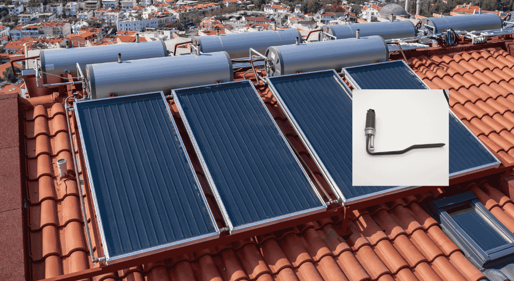 electric heater for solar water heater