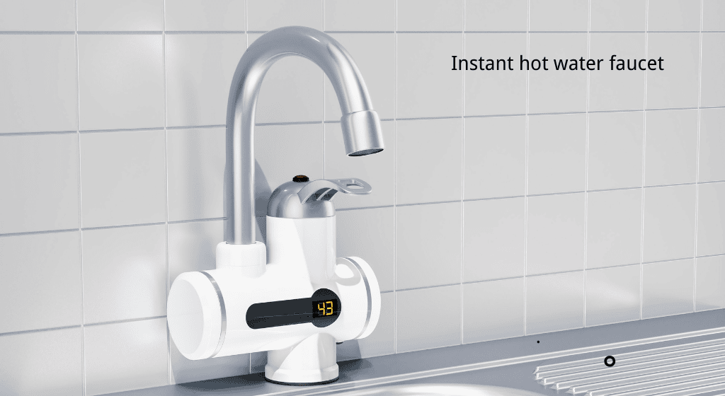 Instant hot water faucet