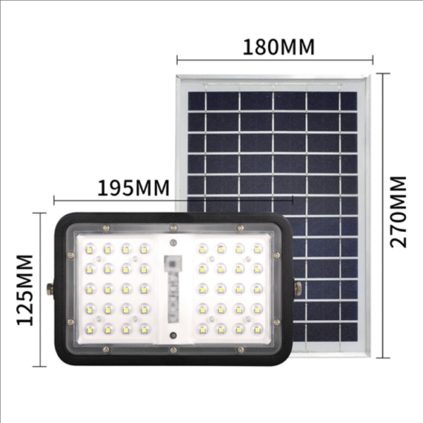 100W solar led lights