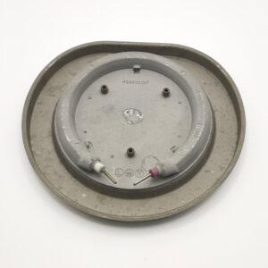 electric heating element with plate