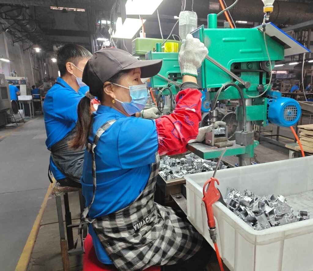 Heating element production line