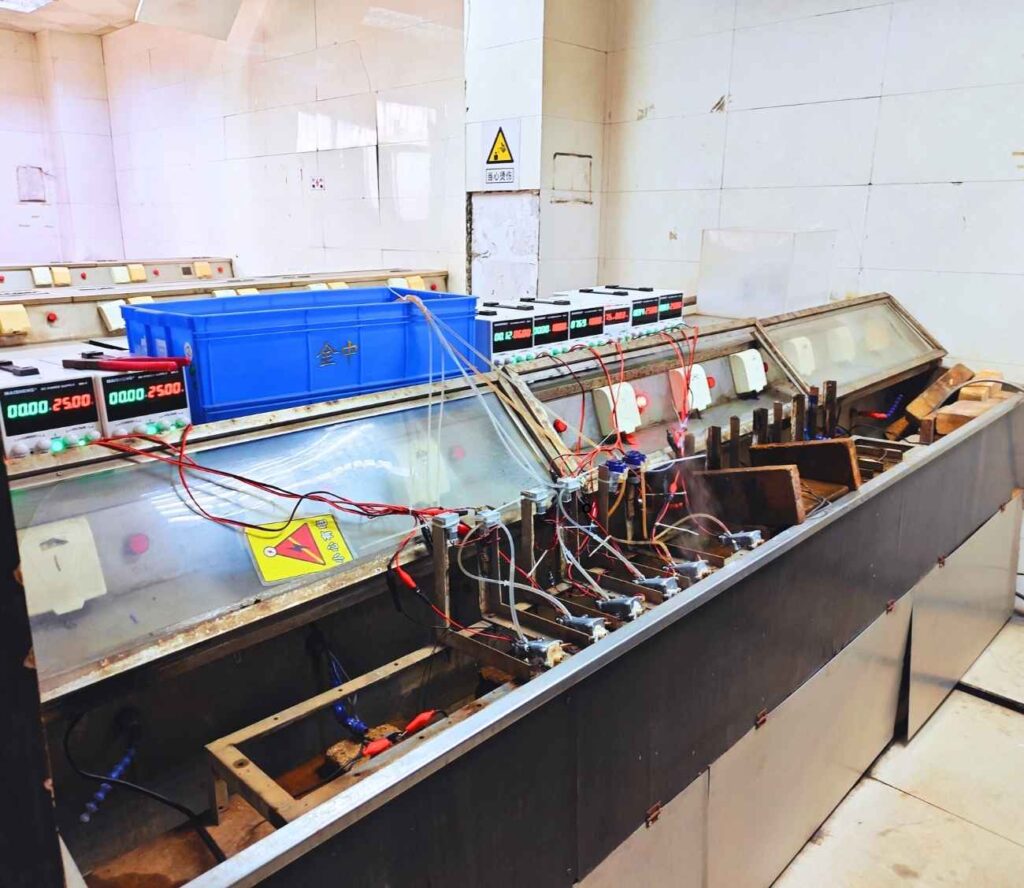 Heating element testing workshop