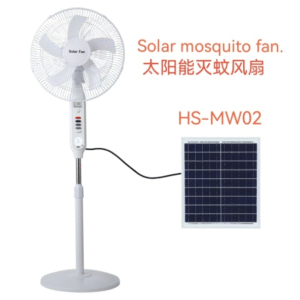 solar battery fan