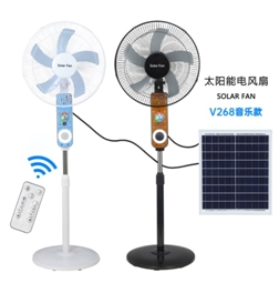 Solar Stand Fan