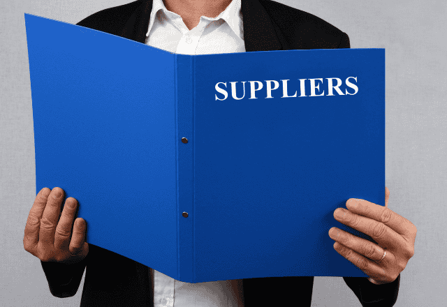 Supplier catalogue
